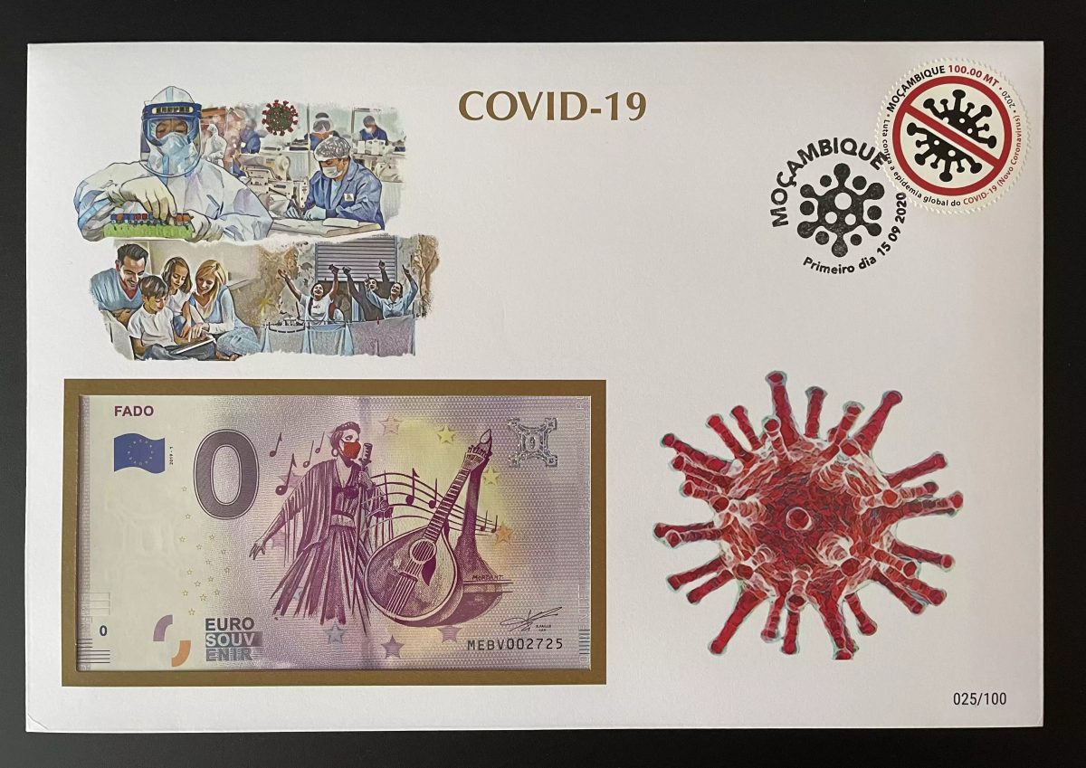 Official Euro Souvenir Cover - COVID-19