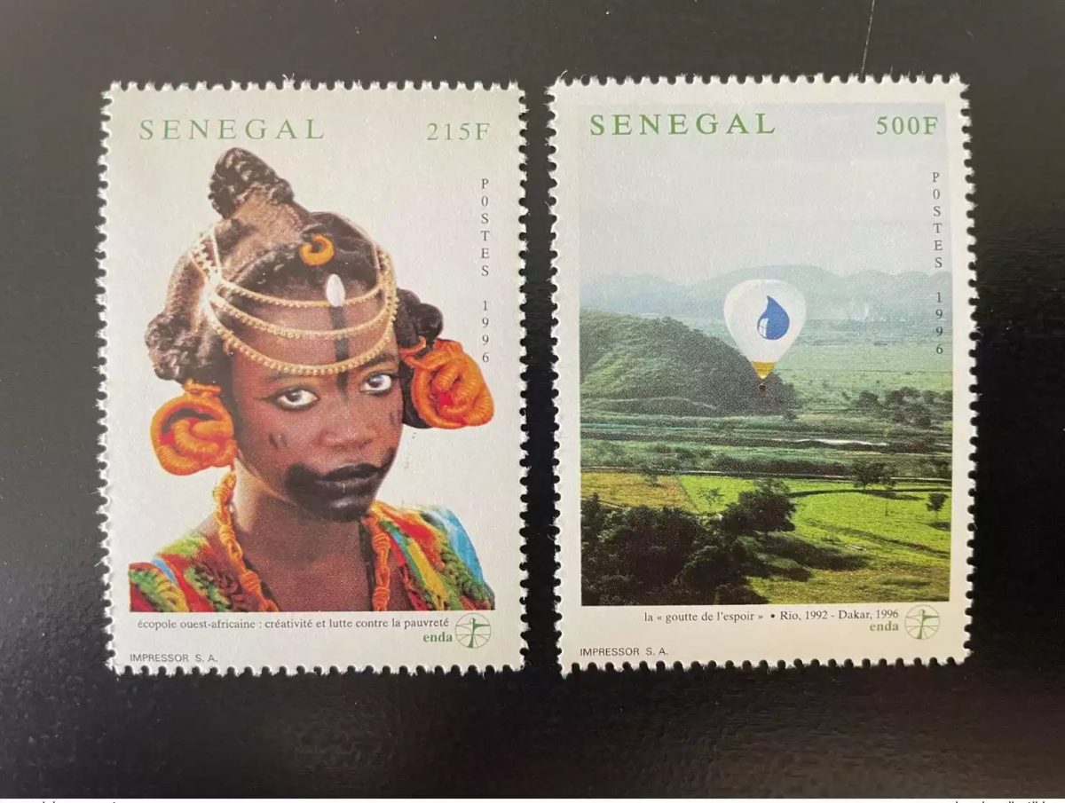 Senegal 1996 Mi. 1424 - 1425 ENDA West African Ecopole Joint Issue MNH**