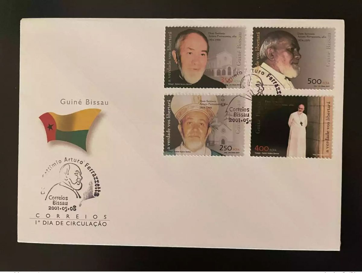 Guinée-Bissau 2001 Mi. 1596 - 1599 FDC Dom Settimio Arturo Ferrazzetta Religion