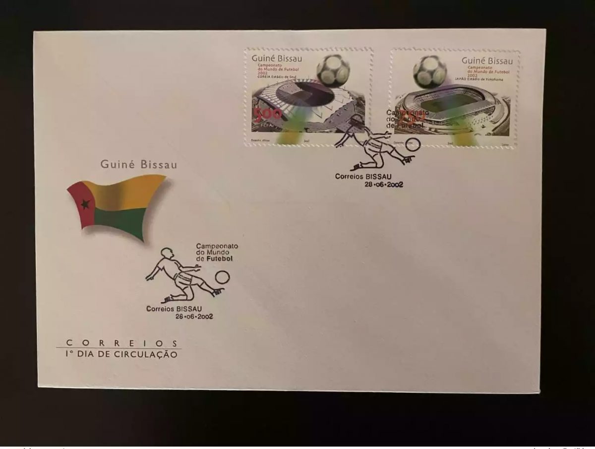 Guinée-Bissau 2002 Mi. 2014 - 2015 FDC Football Coupe Monde Japon Corée du Sud