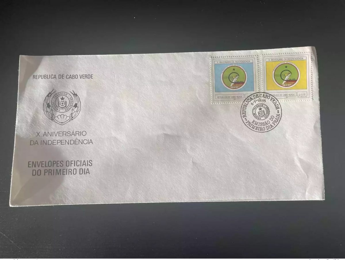 Cabo Verde 1985 Mi. 493 - 494 FDC Aniversario Independencia Independance