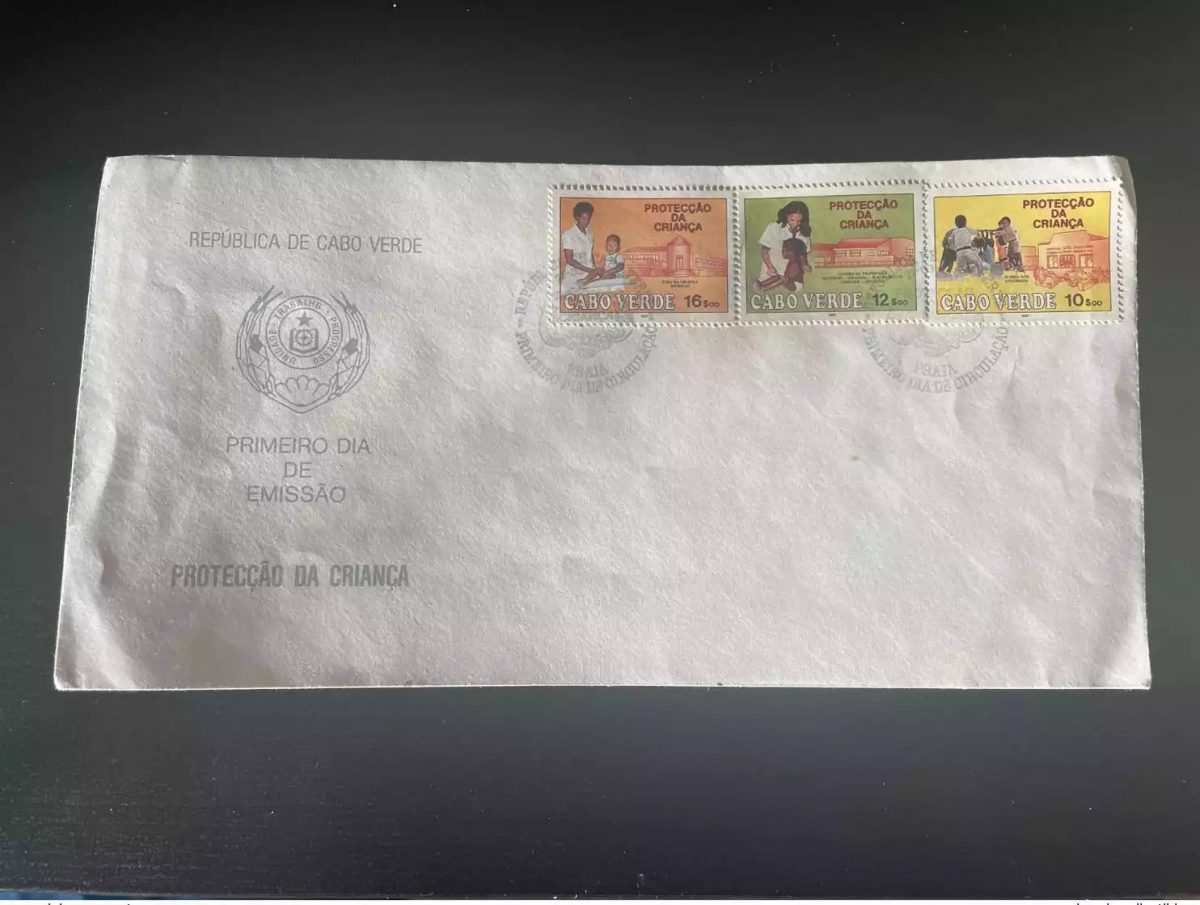 Cabo Verde 1987 Mi. 511 - 515 FDC Protecçao da Criança Child Protection