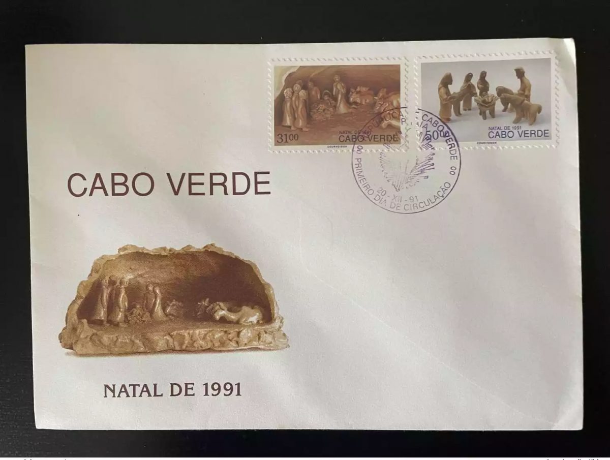Kap Verde 1991 Mi. 625-626 FDC Weihnachten