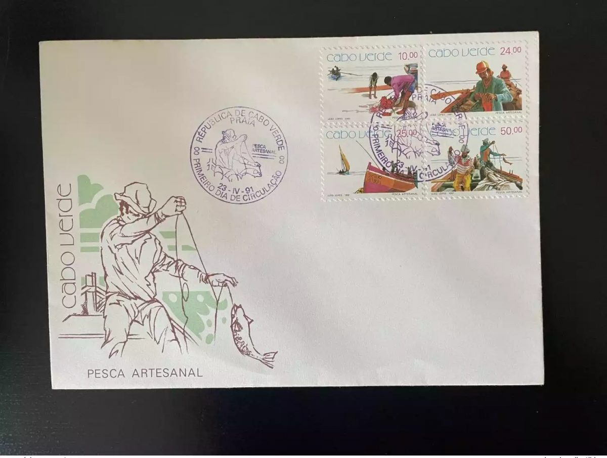 Kap Verde 1991 Mi. 605-608 FDC Fischerei Fisch