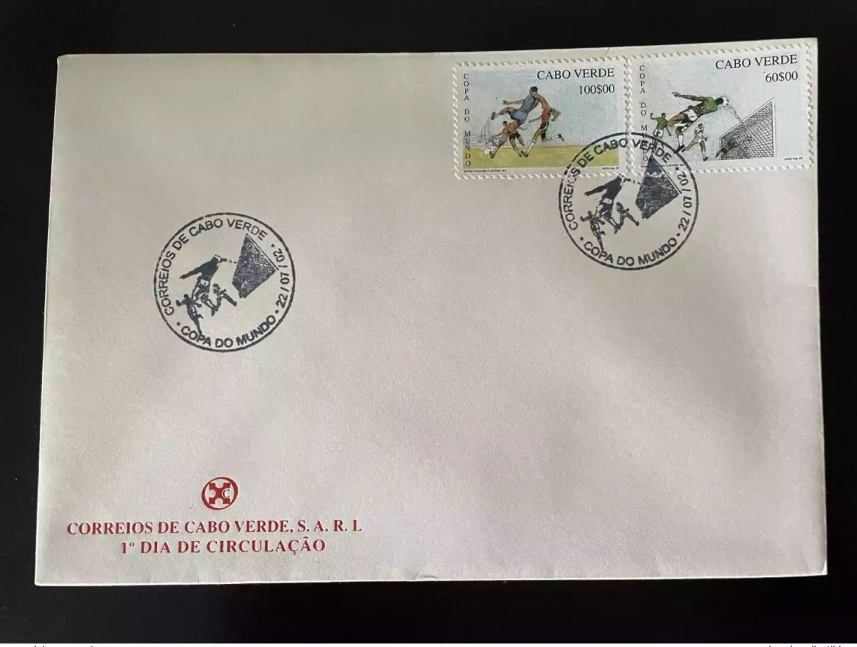 Cabo Verde 2002 Mi. 807 - 808 FDC FIFA World Cup Korea Japan