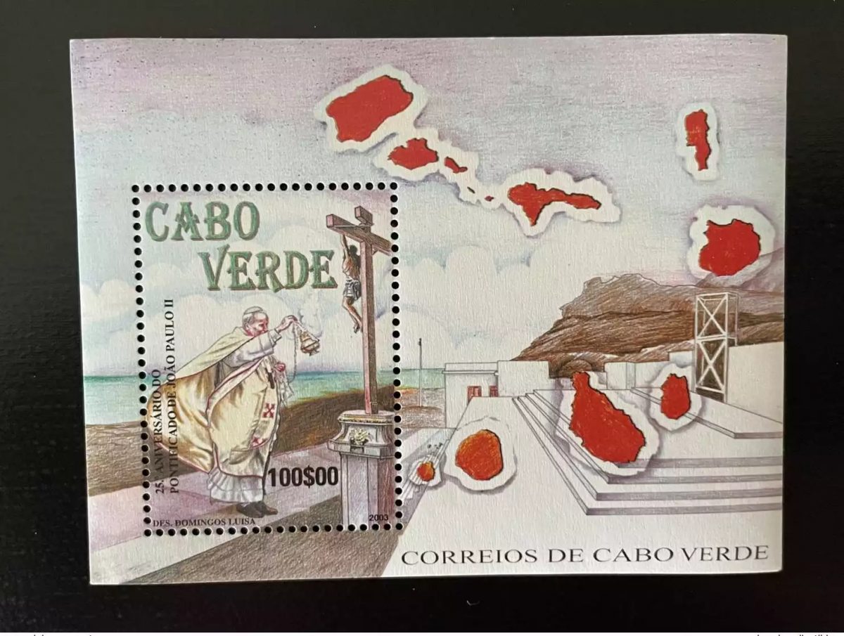 Cabo Verde 2003 Mi. Bl. 38 Papa Joao Paulo II Pope Papst Pape John Johannes Paul