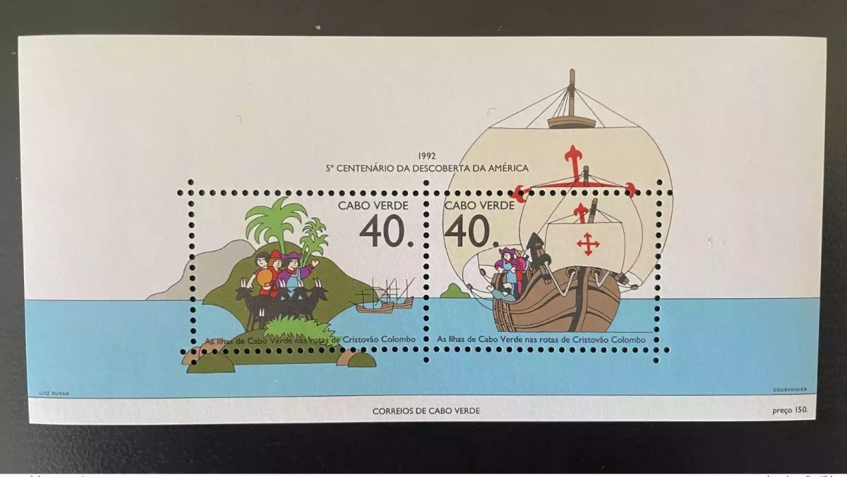 Cabo Verde 1992 Mi. Bl. 20 Cristovao Colombo Christopher Columbus Colomb