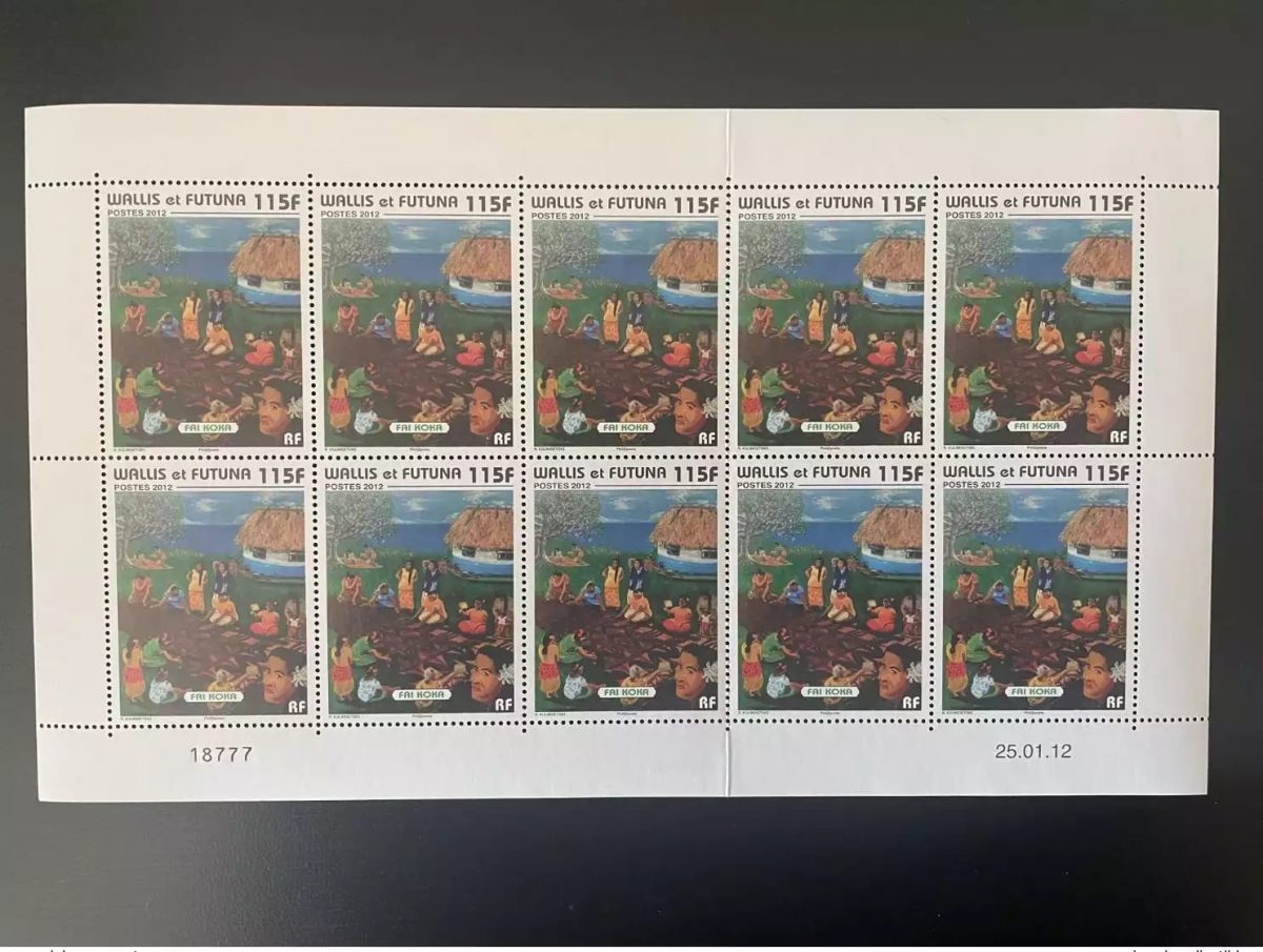 Wallis und Futuna 2011 YT Nr.762 Landschaft Fai Kona Bogen komplett MNH**