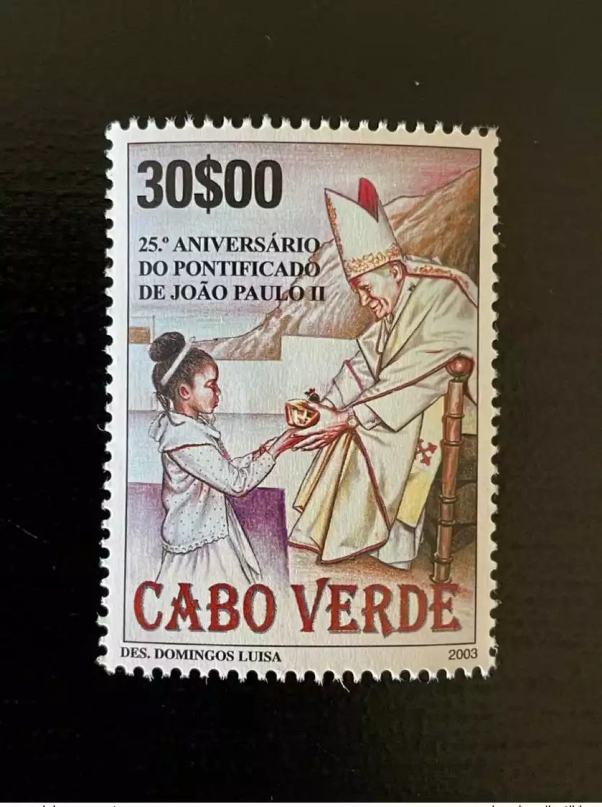Cabo Verde 2003 Mi. 842 Papa Joao Paulo II Pope Papst Pape John Johannes Paul