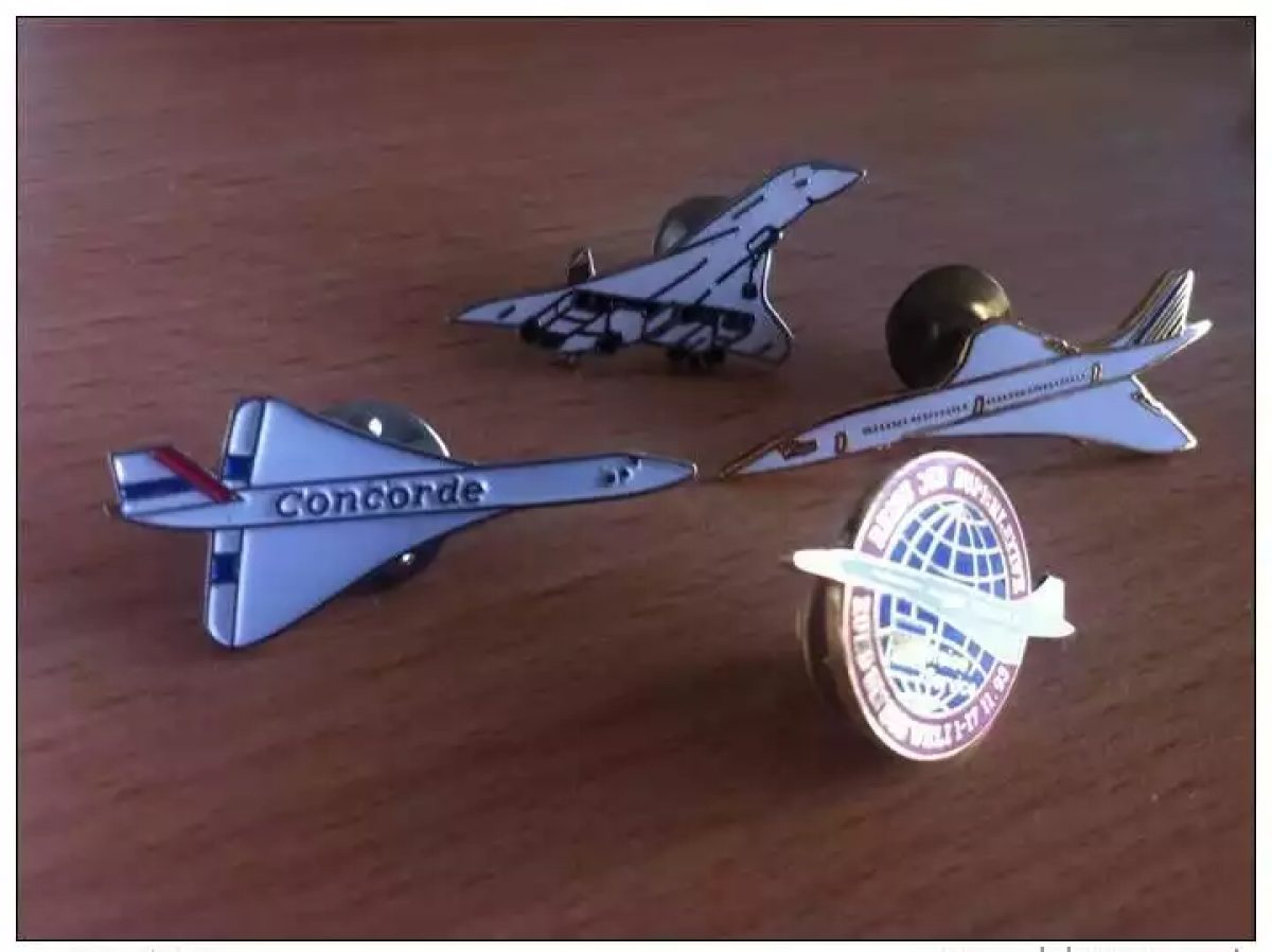 PIN'S SET 4 - CONCORDE CHELU, TABLO-PARIS 1992, DEMONS ET MERVEILLES