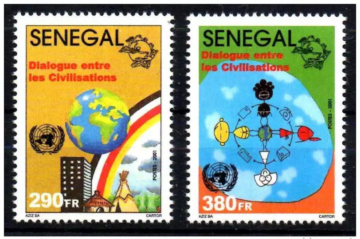 Senegal 2002 Joint Issue Dialogue Among the Civilizations Dialog