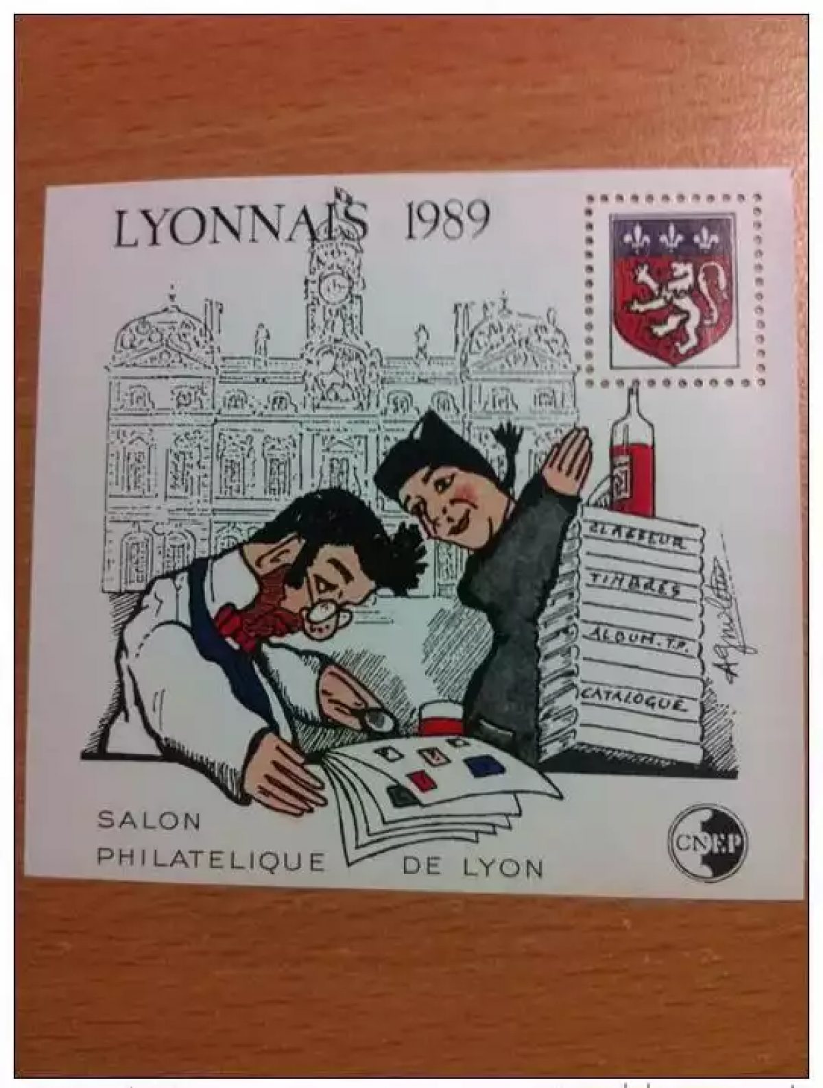 FRANCE 1989 BLOC C.N.E.P. CNEP n°10 LYONNAIS GUIGNOL NEUF