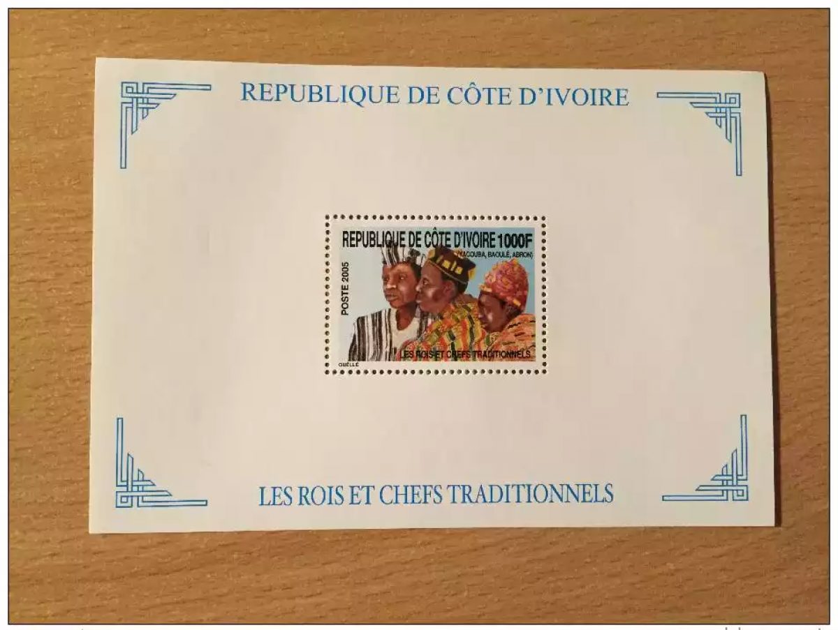 Ivory Coast 2005 Block Mi. Bl. 99 Kings and traditional leaders