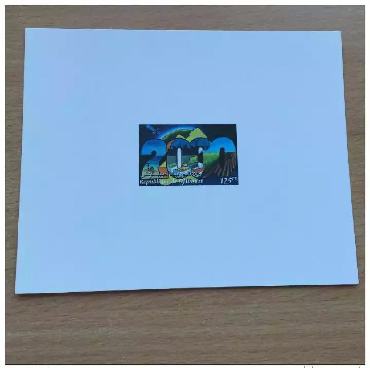 Djibouti 2000 Mi. 772 Millennium New Rare Luxury Proof