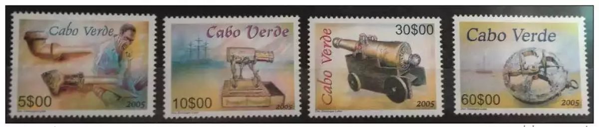 Kap Verde 2006 - Unterwasser-Erbe Kultur 4 Werte postfrisch MNH