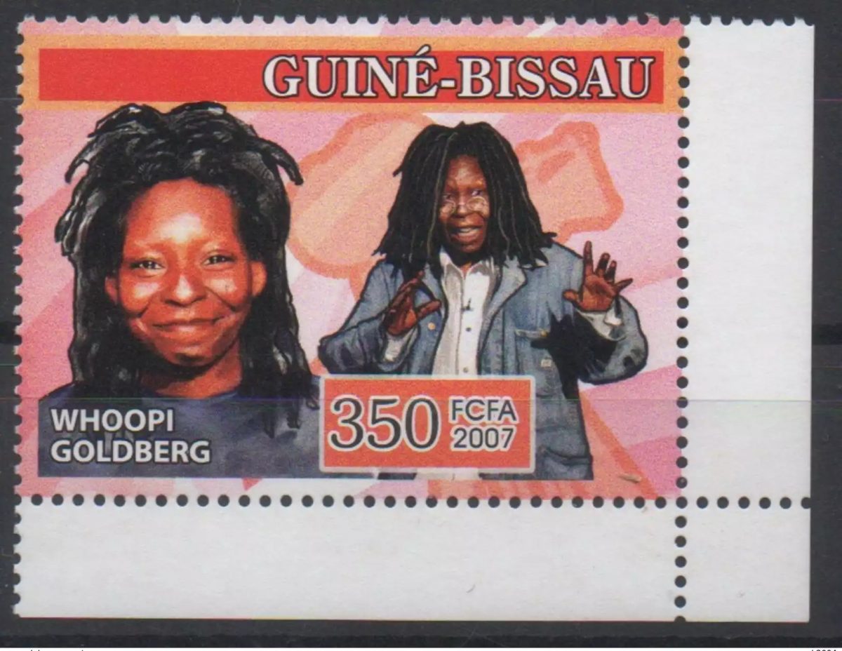 Guinée-Bissau 2007 Mi. 3461 Whoopi Goldberg Actor Actrice Cinema Hollywood