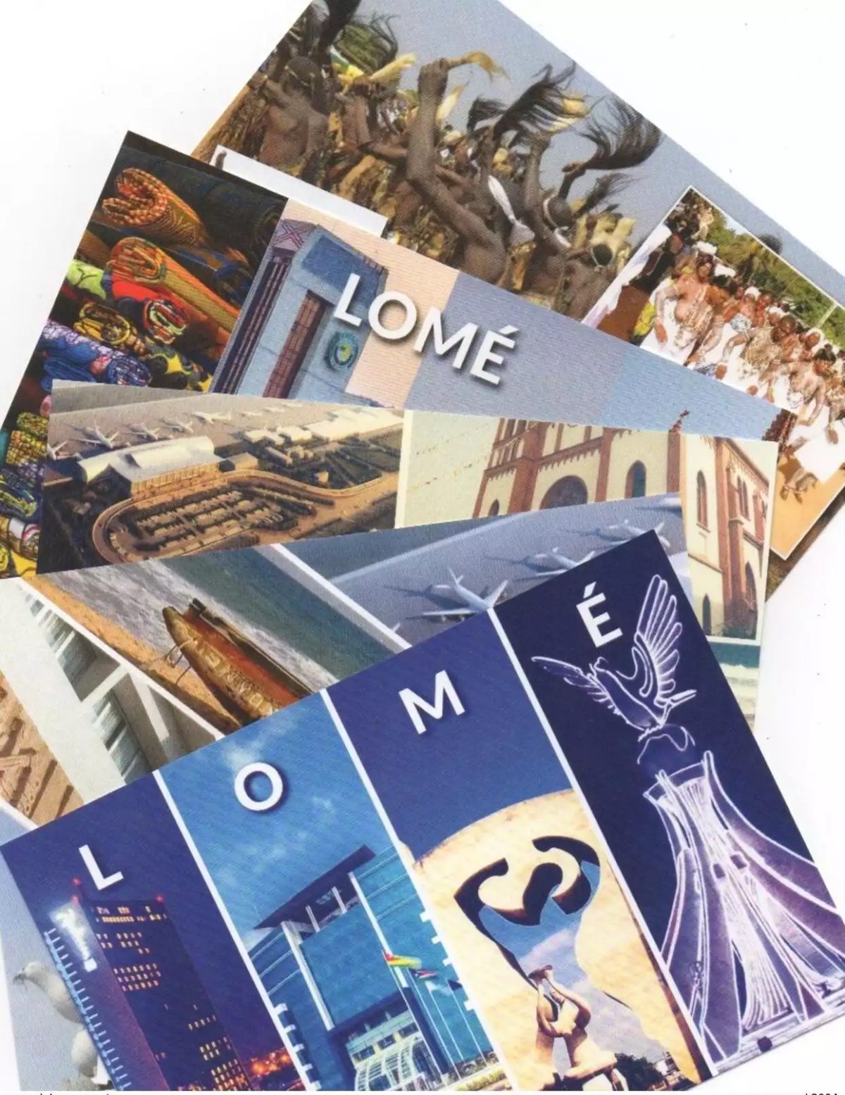 Togo 2016 ? - 5x BELLA BELLOW Lomé PREPAID ENTIER POSTAL GANZSACHE RARE !!!