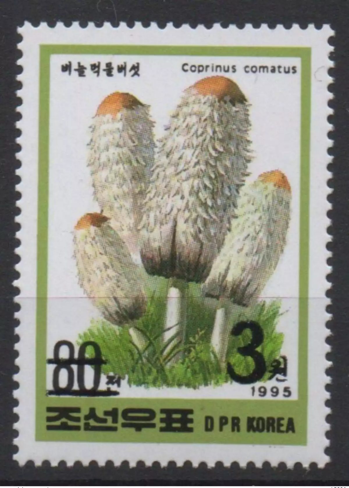 Corée 2006 Mi. 5062 surchargé OVERPRINT flora Mushroom Champignon Pilz MNH RARE