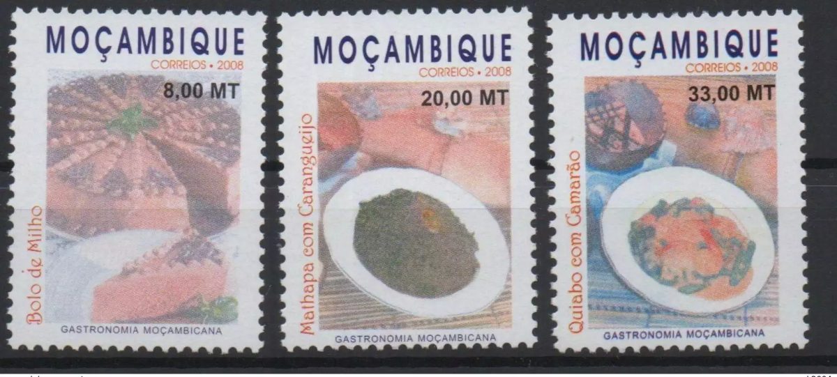 Mozambique 2008 Mi. 3079-3081 - Gastronomy Gastronomie Gastronomia MNH RARE