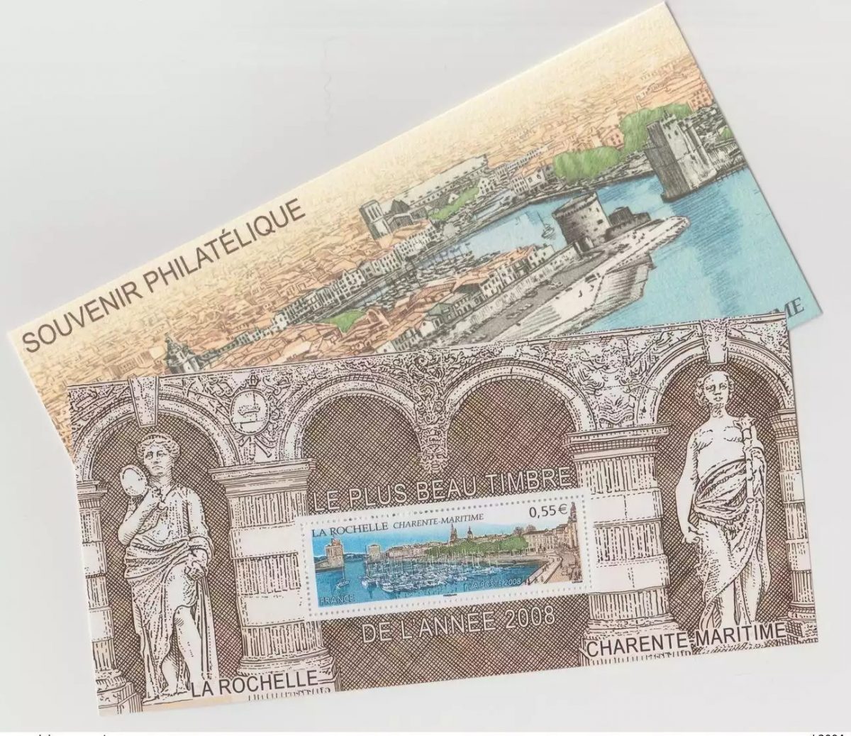 France 2009 - bloc souvenir philatélique n°44 La Rochelle Plus Beau timbre