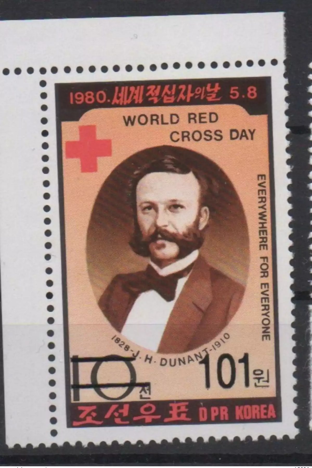 Korea 2006 Mi. 5083 Aufdruck Rotes Kreuz World Red Cross Day Henri Dunant