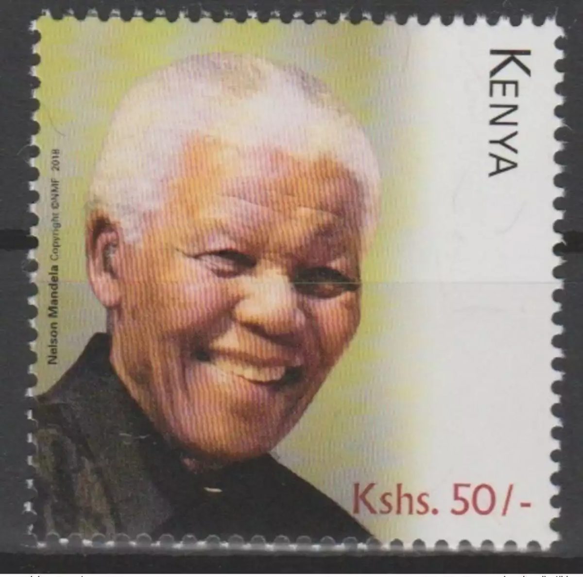 Kenya 2018 Mi.? Stamp Joint Issue PAN African Postal Nelson Mandela 100 years