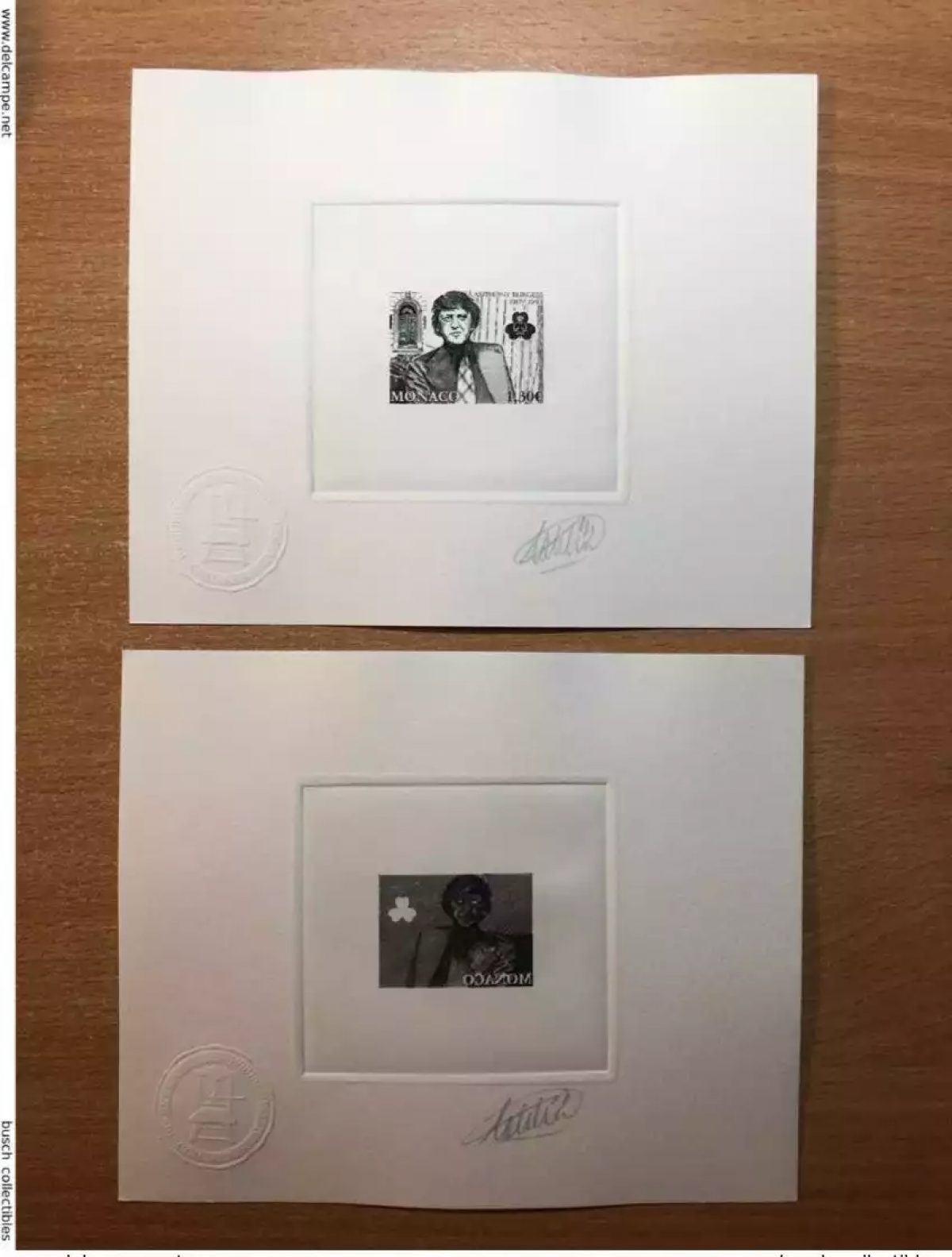 Monaco 2017 YT 3067 Epreuve d'artiste Proof Anthony Burgess Art Kunst écrivain