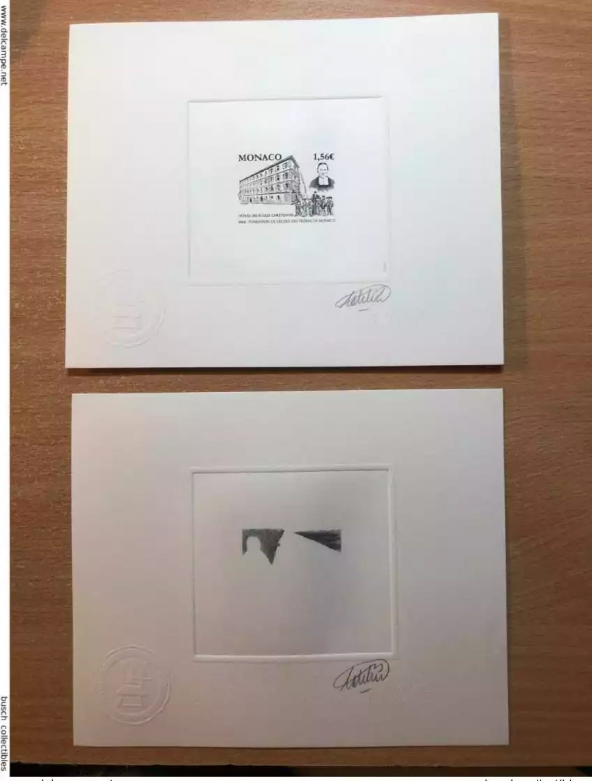 Monaco 2018 YT 3136 Epreuve d'artiste Frères écoles Chrétiennes Fondation école