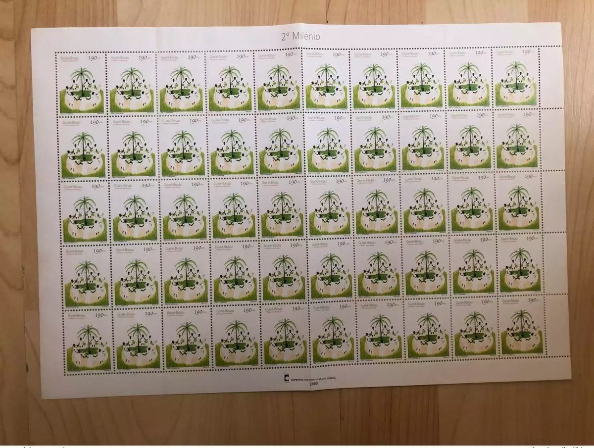 Guinea-Bissau Guinea 2000 Mi. 1272 190 FCFA 2° Milenio Millenium MNH