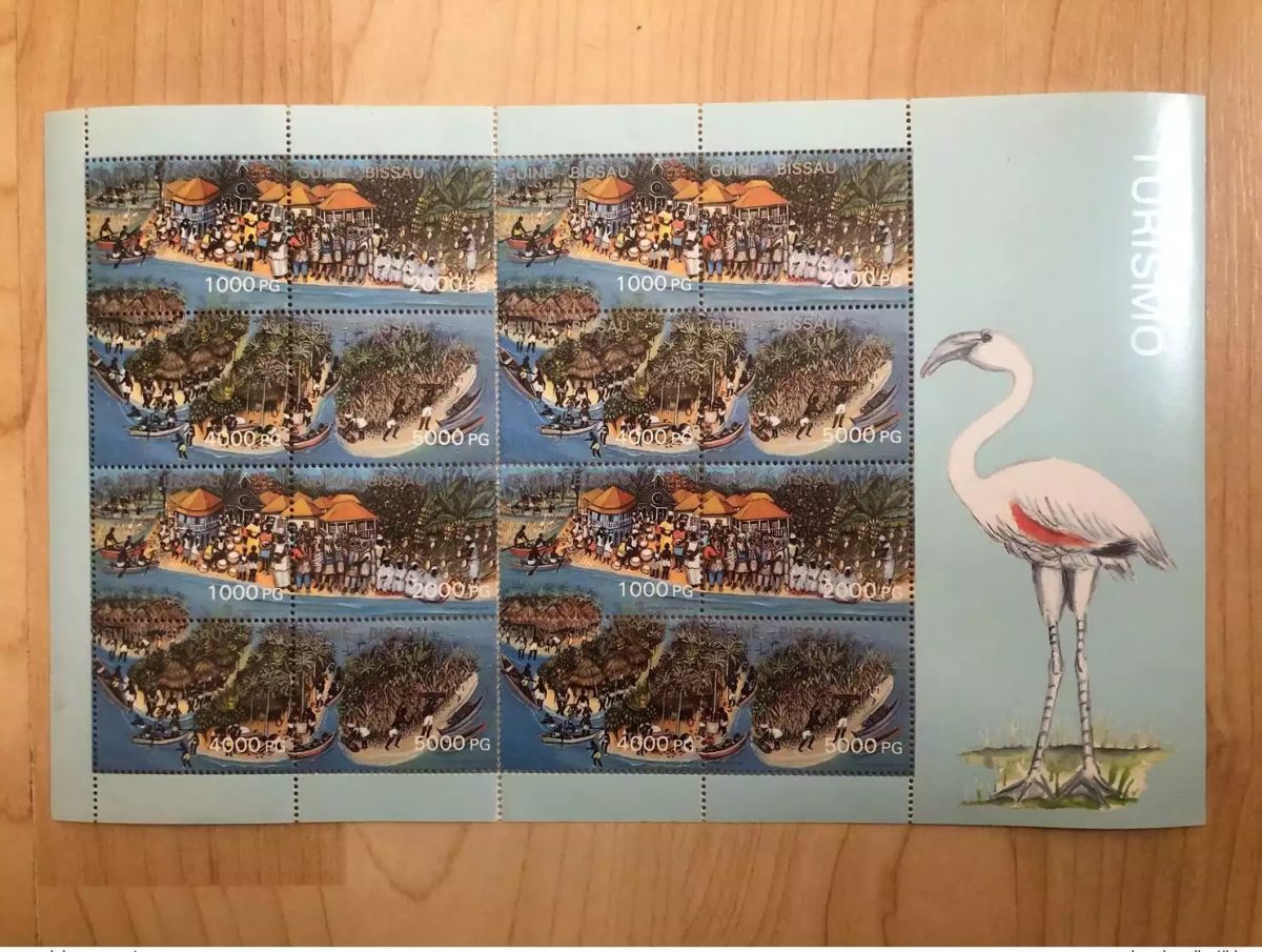 Guinea-Bissau 1993 Mi. 1194 - 1197 Turismo Tourism Flamingo Bird