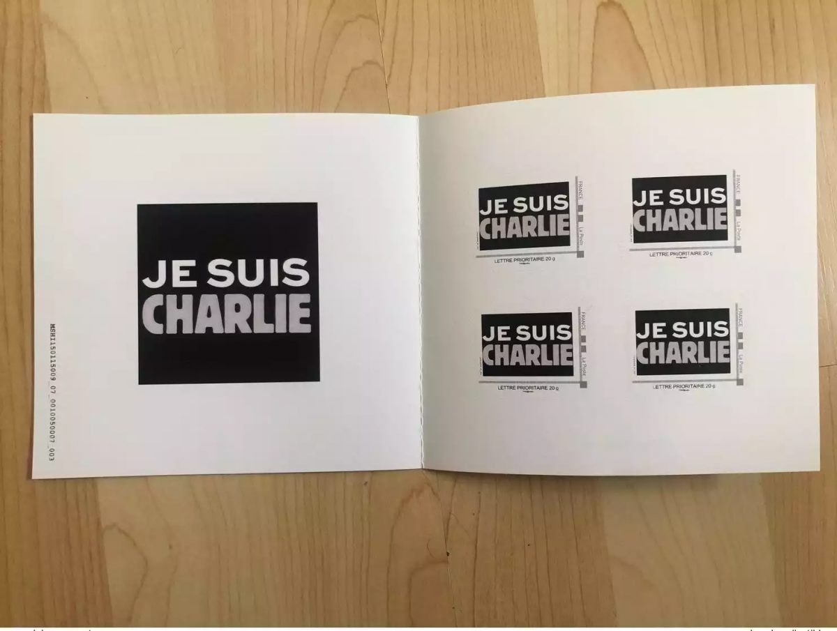 France 2015 Montimbramoi Collector Privé ' Je suis Charlie ' Hebdo 15/01/2015