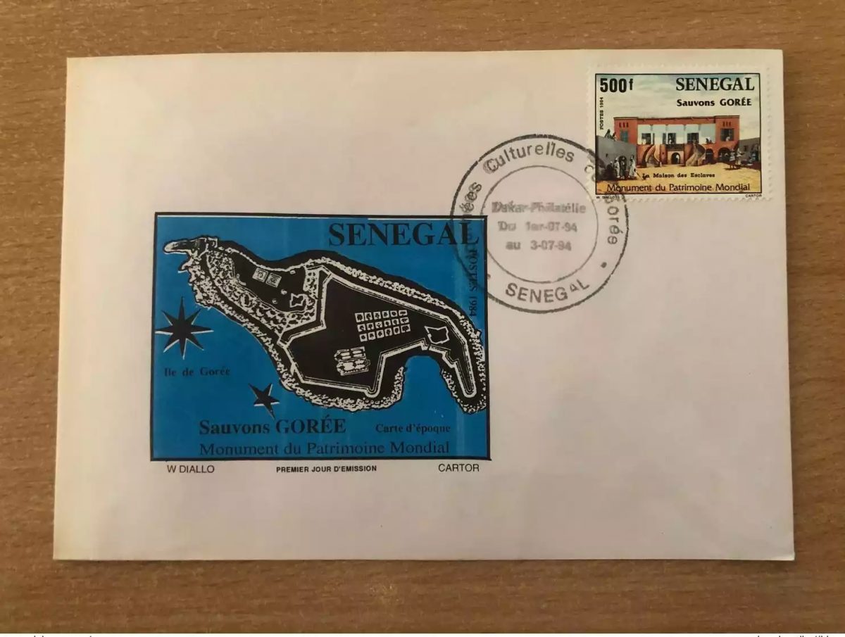 Sénégal 1984 / 1994 FDC Mi. 829 Sauvons Gorée UNESCO Journées Culturelles