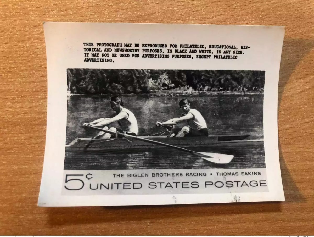 USA USPS - Werbeentwurf Kodak Biglein Brothers Racing Thomas Eakins