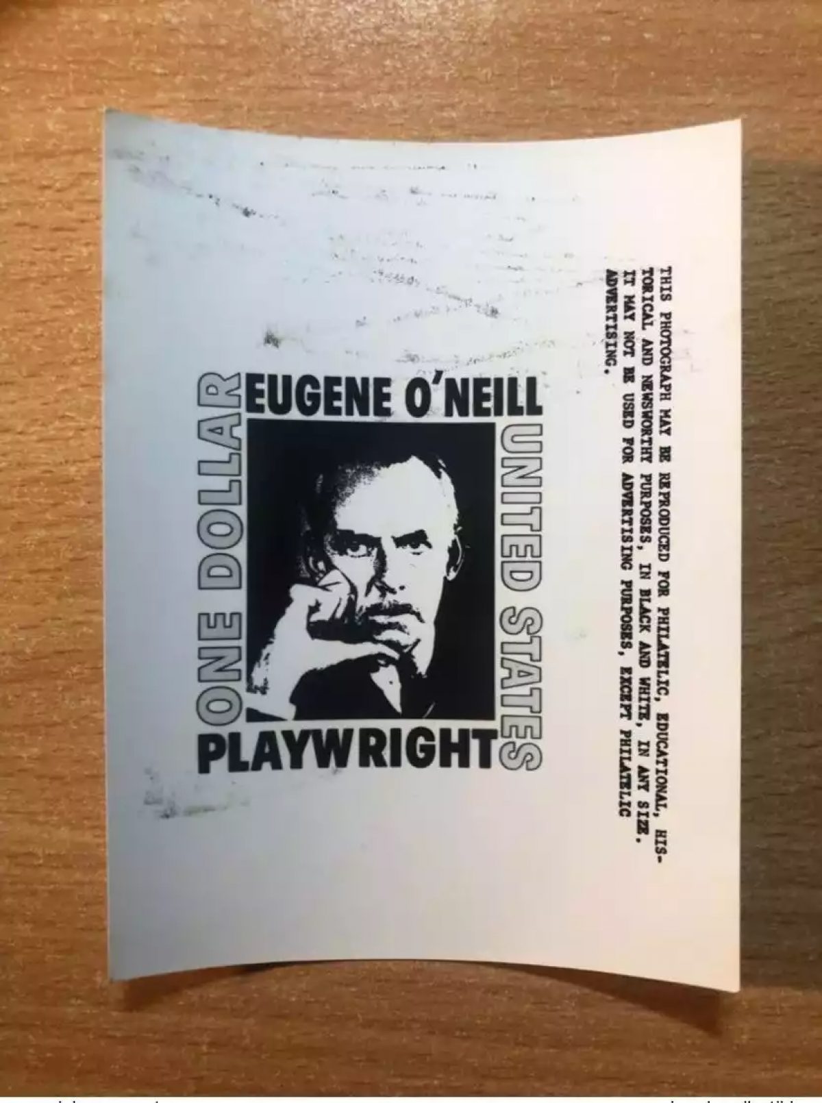 USA USPS - Werbeentwurf Kodak Eugene O'Neill Dramatiker