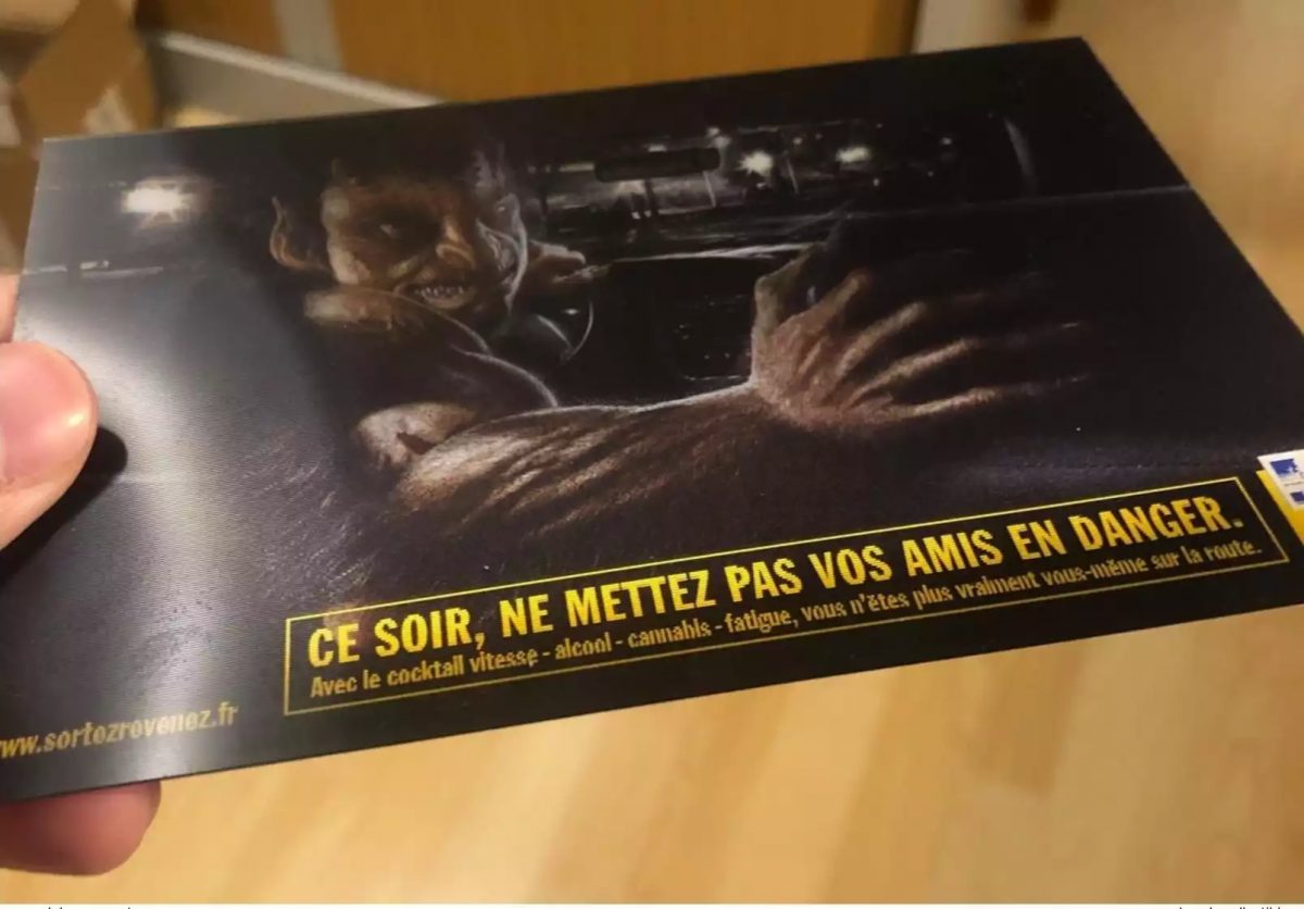 Road Safety 'Tonight Don't Put Your Friends at Risk' Holographic