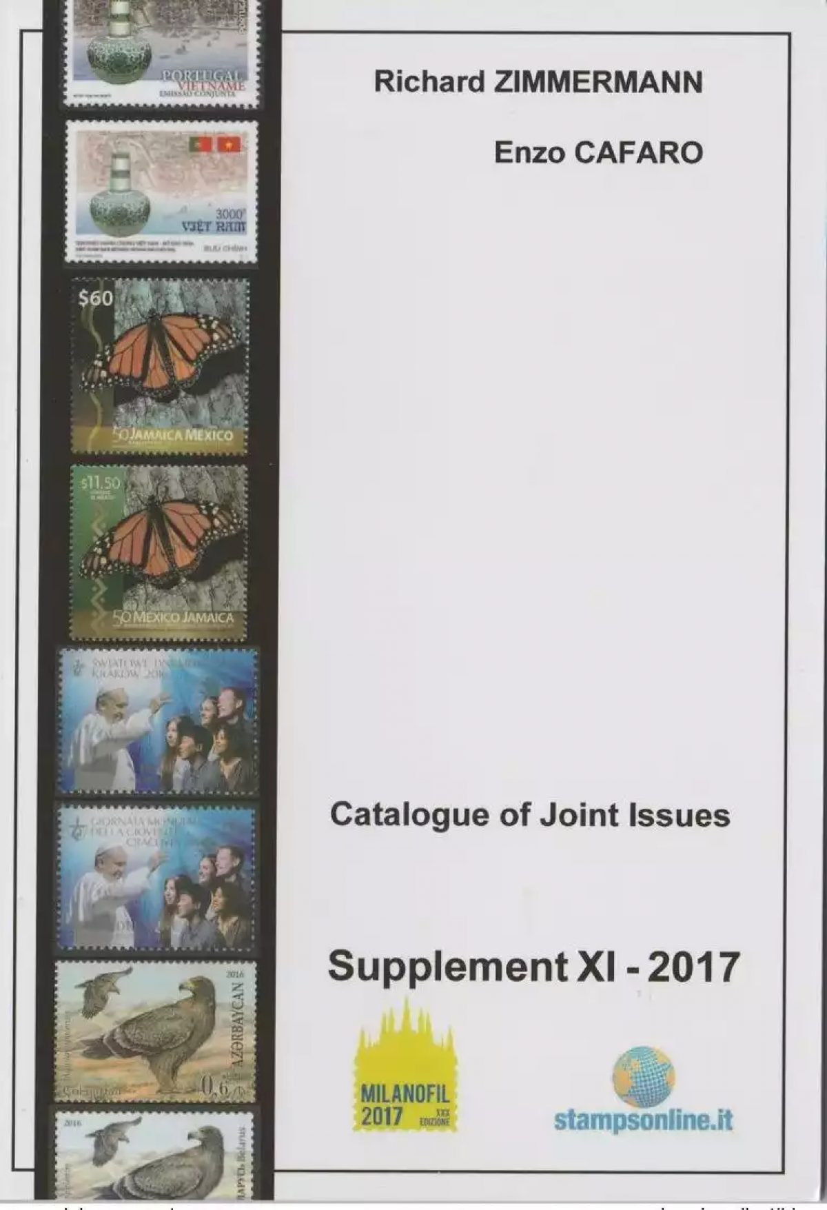 Catalogue of Joint Stamp Issues Supplement 2017 ZIMMERMANN Issue