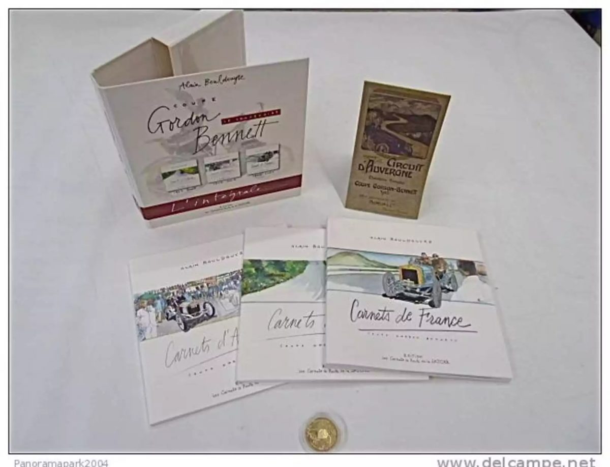 Paris Münze 2005 Gordon Bennett Cup SEHR SELTEN PRESTIGE SET 1.400 Ex.