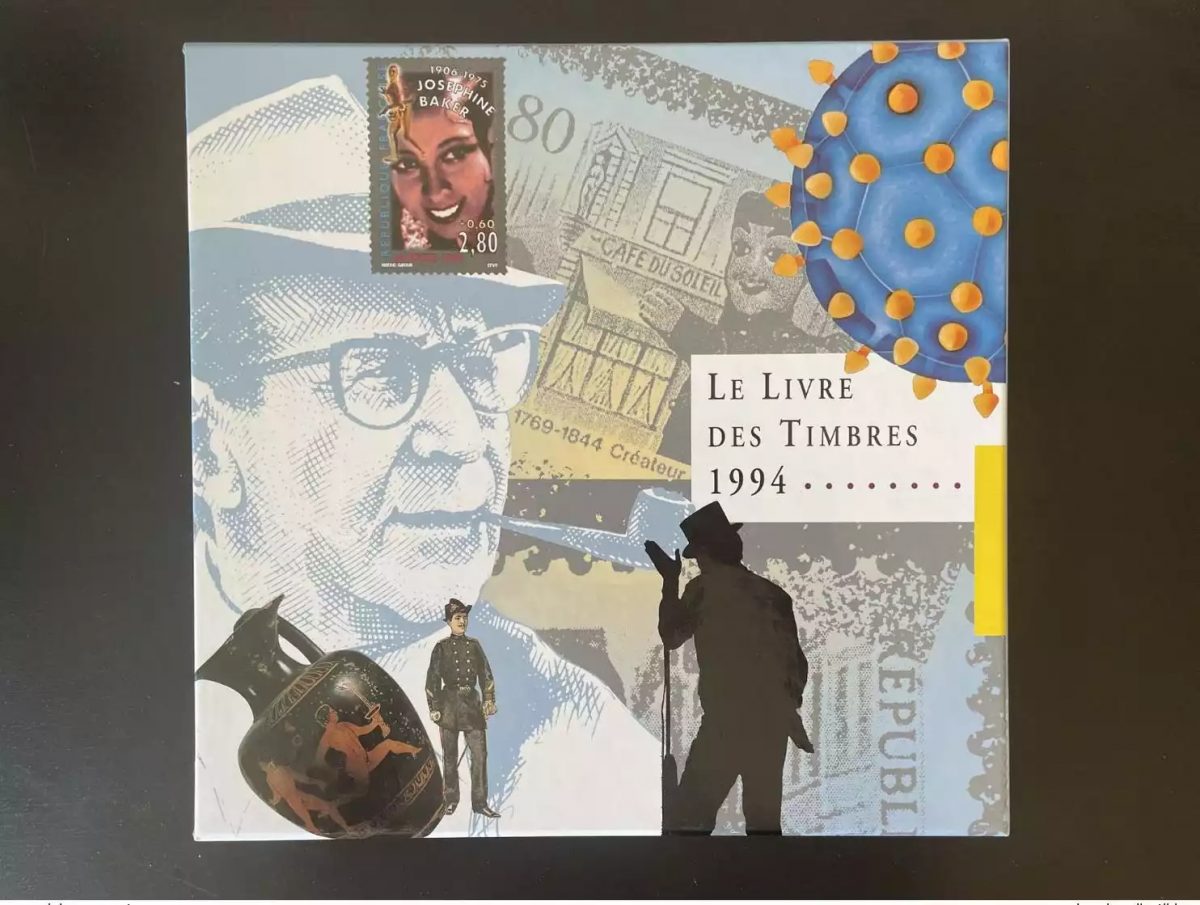 France 1994 livre des timbres de l'année complet Year Stamps Jahrbuch