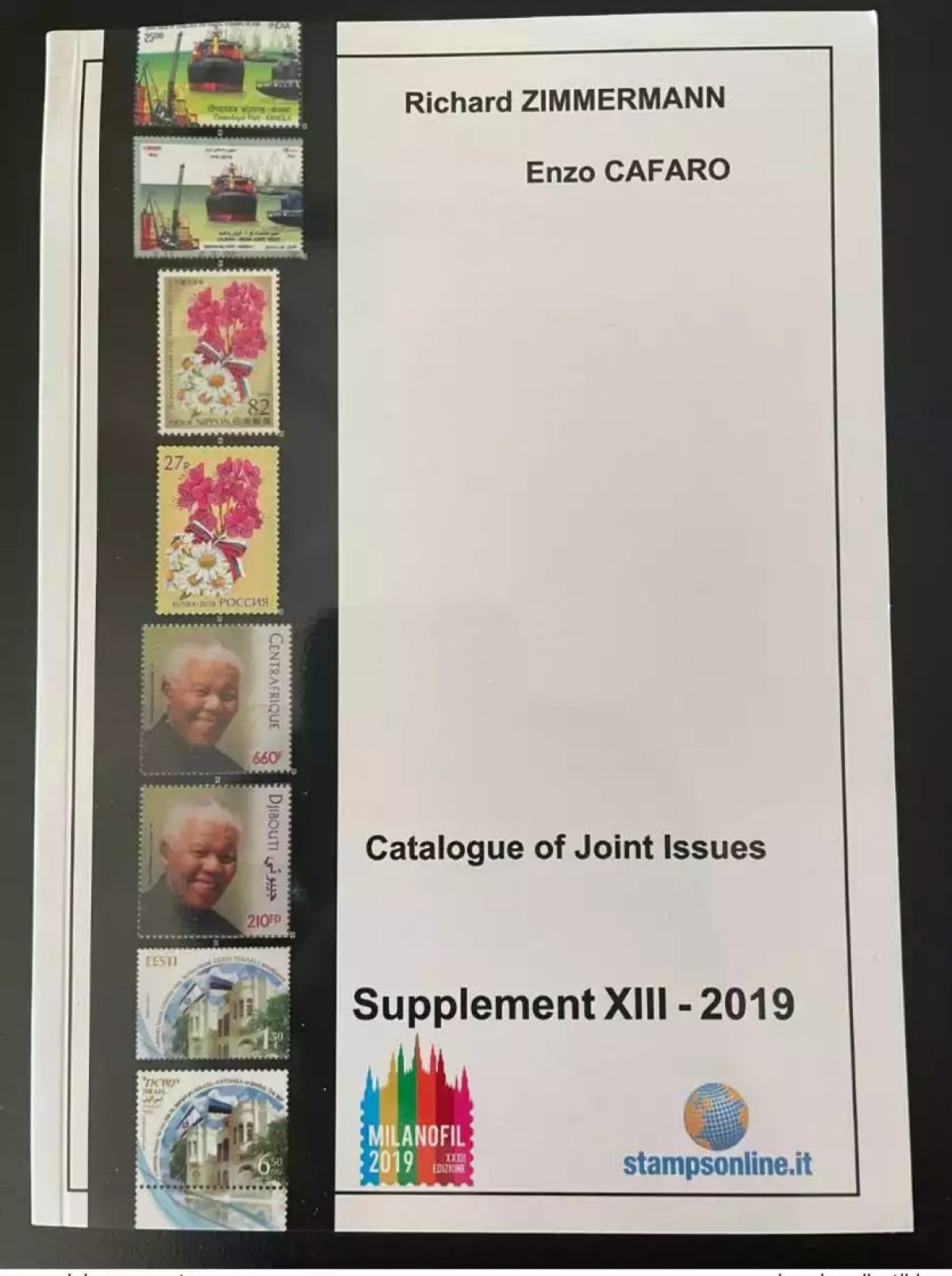 Catalogue of Joint Stamp Issues 2019 Richard ZIMMERMANN Issue