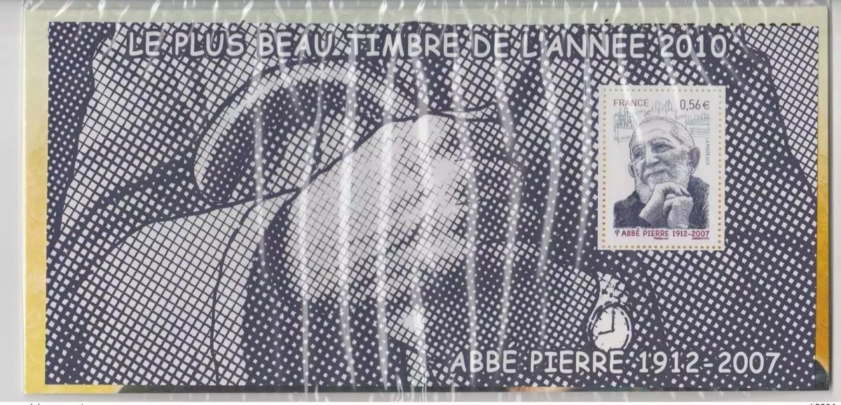 France 2011 - bloc souvenir philatélique n°66 Abbé Pierre Emmaus