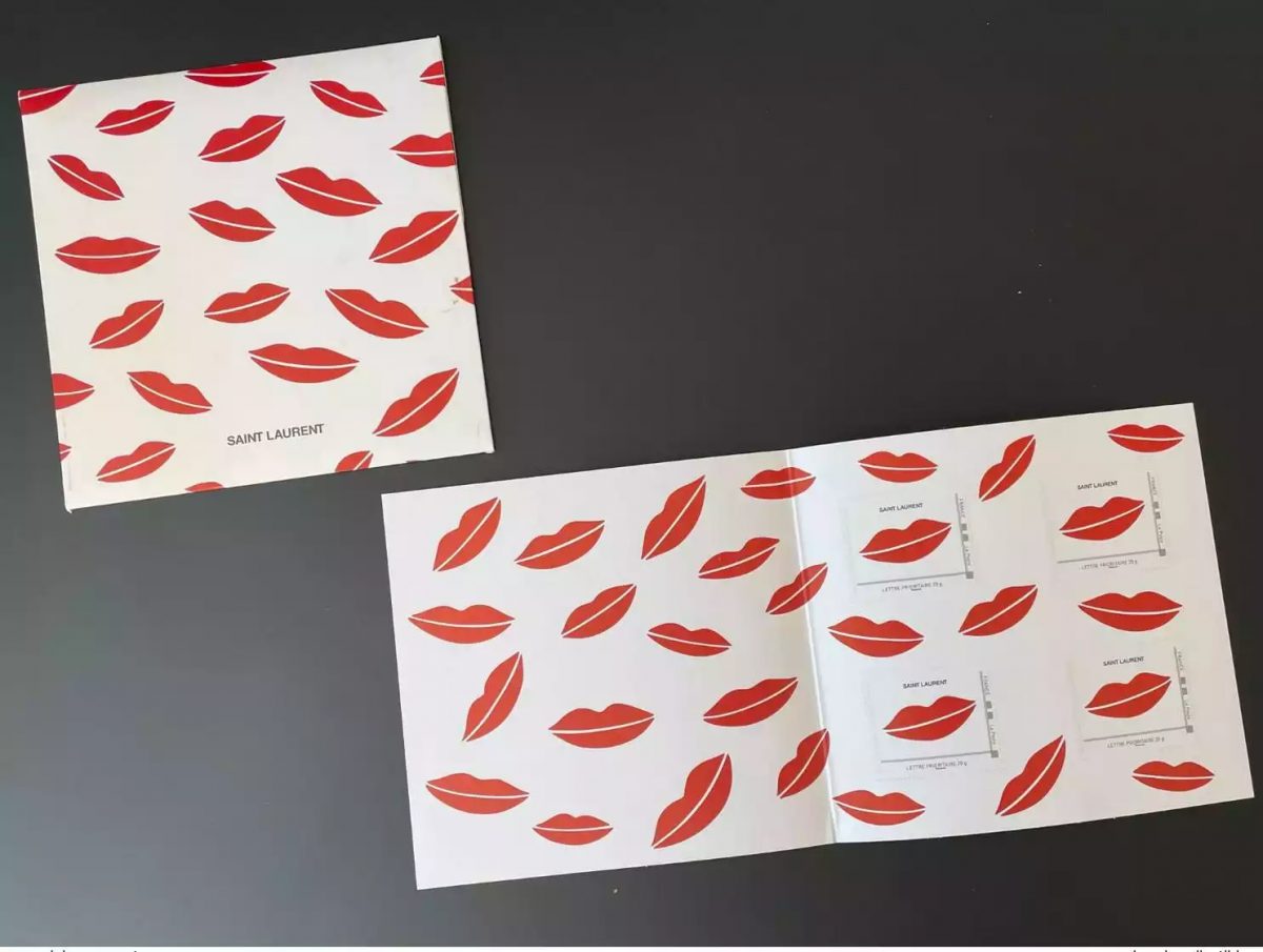 France 2020 / 2021 Collector Yves Saint Laurent officiel avec enveloppe MNH