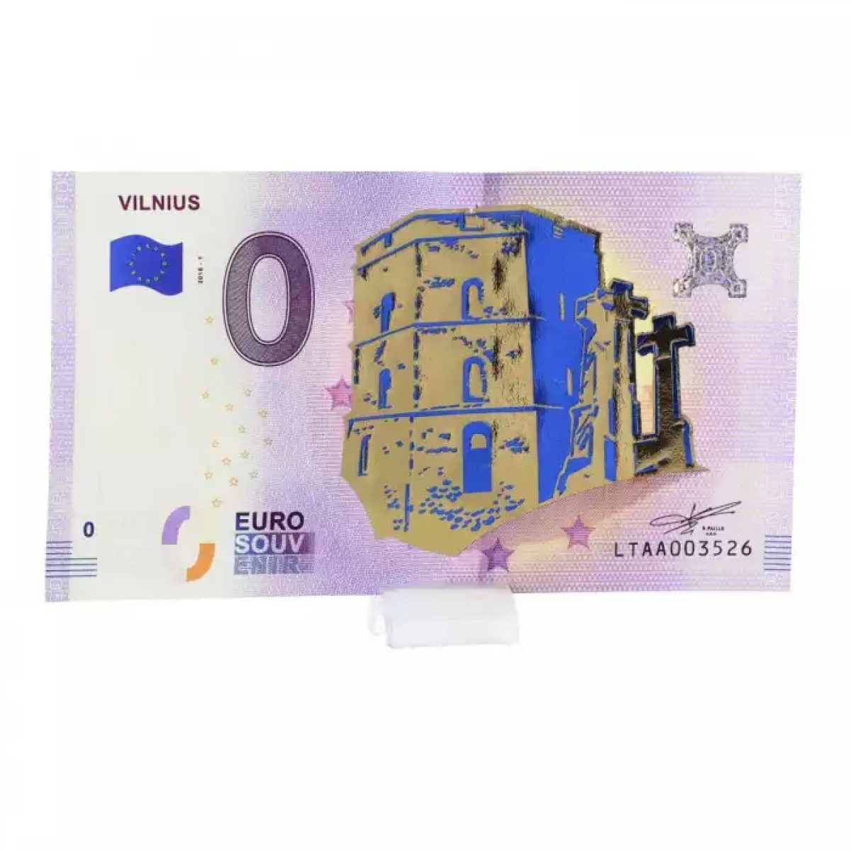 Vilnius com folha / foil