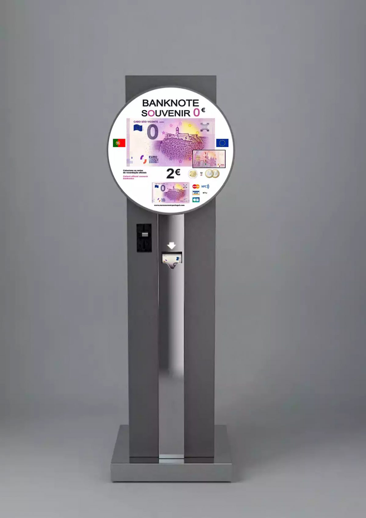 Distributeur automatique pour billet Euro Souvenir