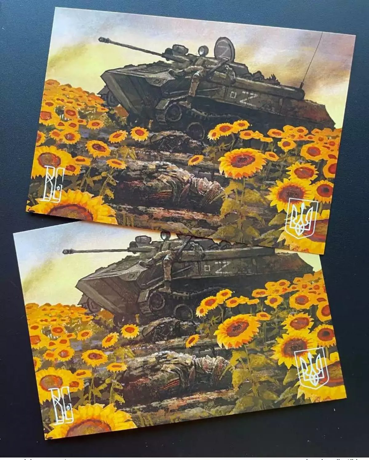 Sierra Leone 2022 Mi. ? Stationery Entier Ukraine War Russia Tank Boris Groh