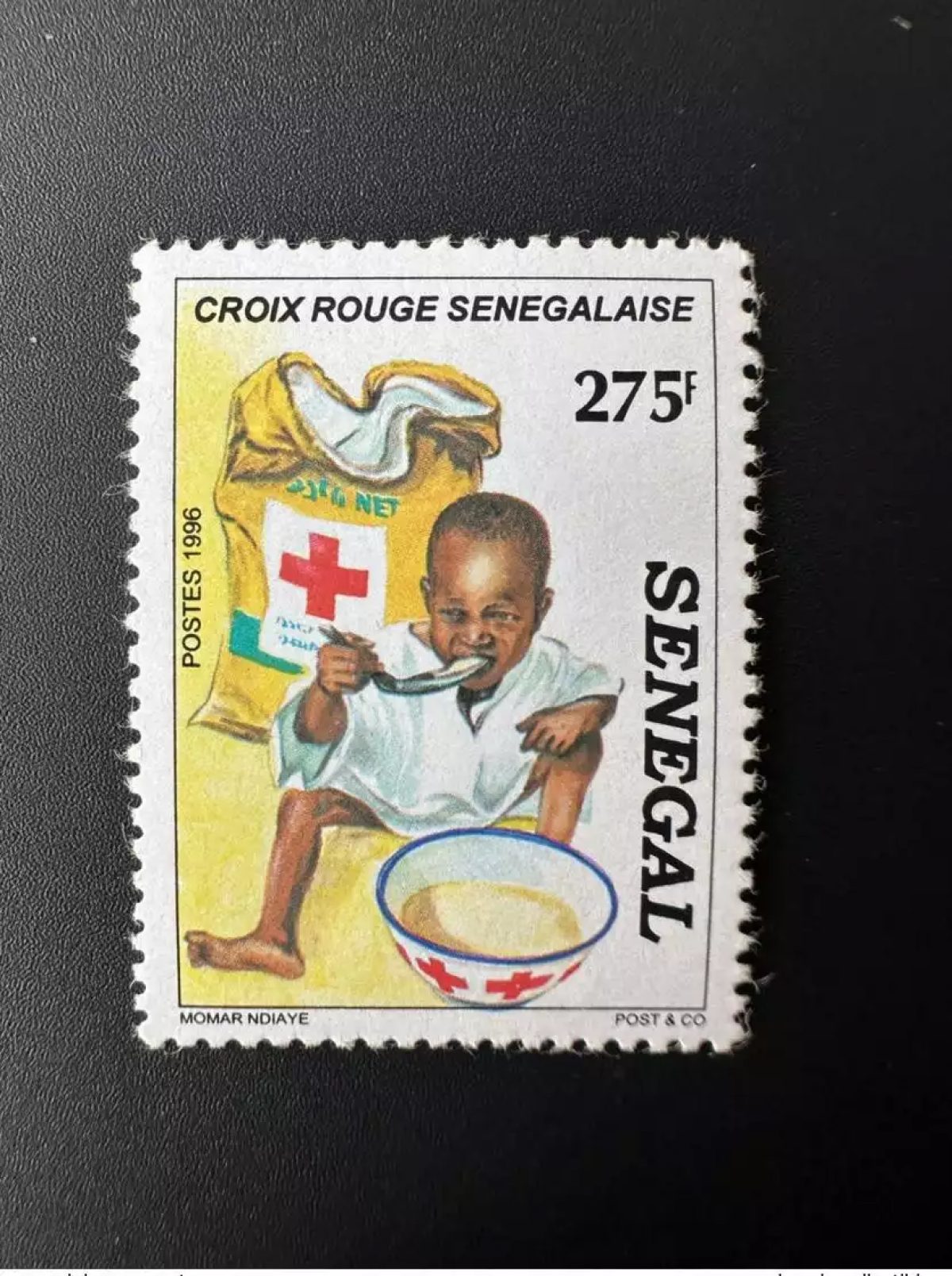 Sénégal 1996 Mi. 1446 Croix Rouge Sénégalaise Rotes Kreuz Red Cross Santé Health