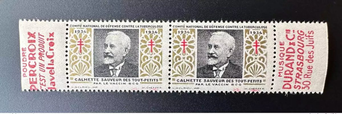 Frankreich 1934 Tuberkulose Calmette Javel Percroix Musik Durand Strasbourg