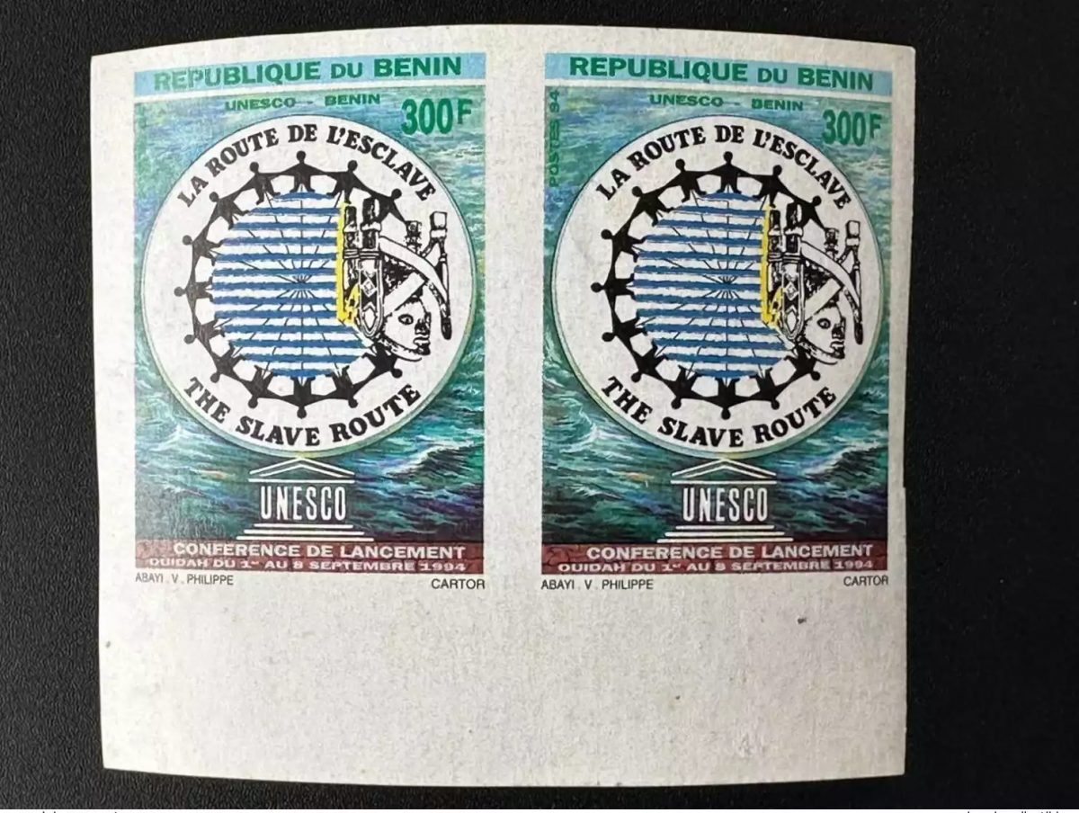Benin 1994 Mi. 620 IMPERF ND 300F UNESCO Route de l'Esclave Conférence Ouidah