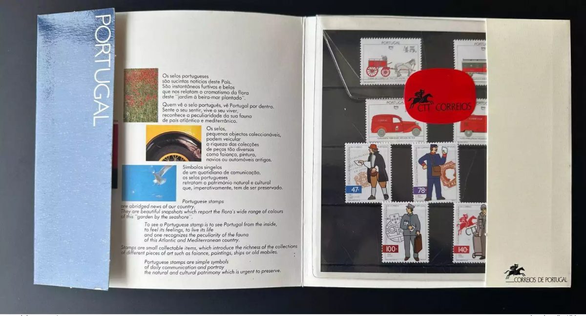Portugal 1994 / 1996 Folder Pack 2 sets of stamps