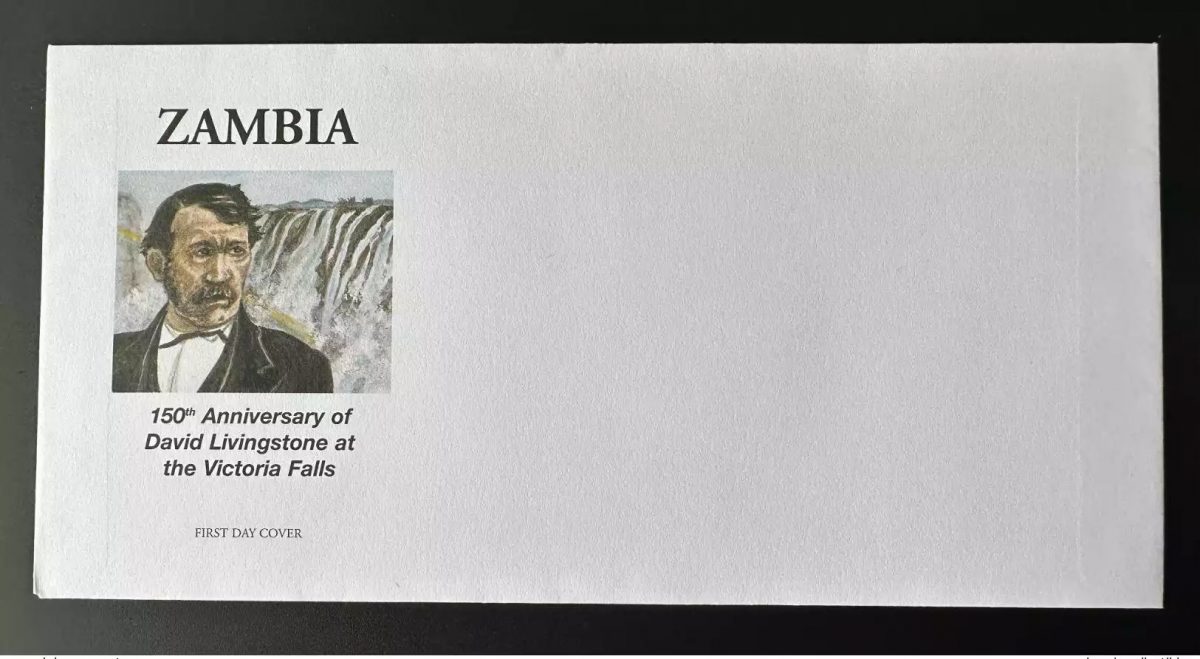 Zambie 2006 Mi. 1572 - 1573 FDC non confectionné David Livingstone Victora Falls