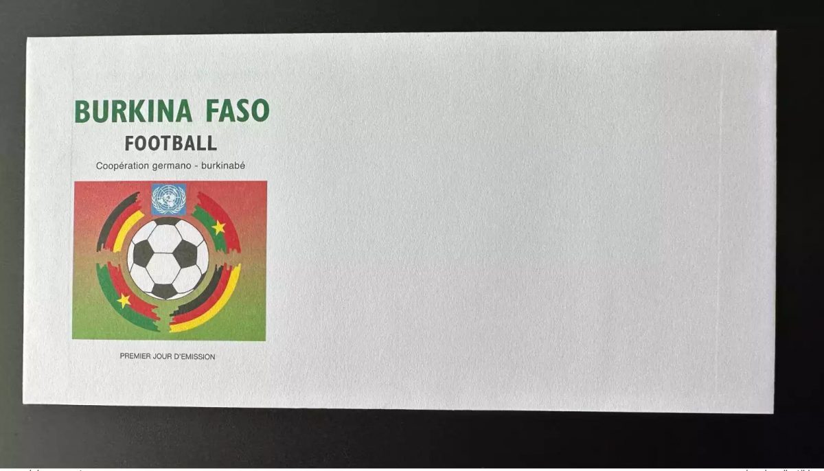 Burkina Faso 2006 Mi. 1890 FDC unmanufactured Cooperation Germany World Cup